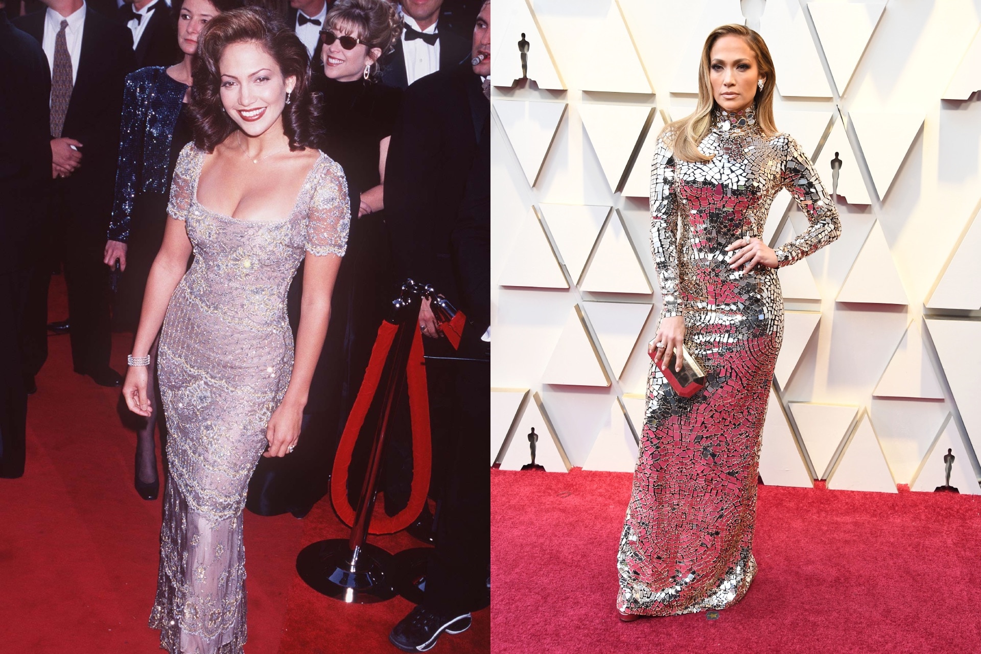 <h2>Jennifer Lopez</h2><p>1997 and 2019</p>