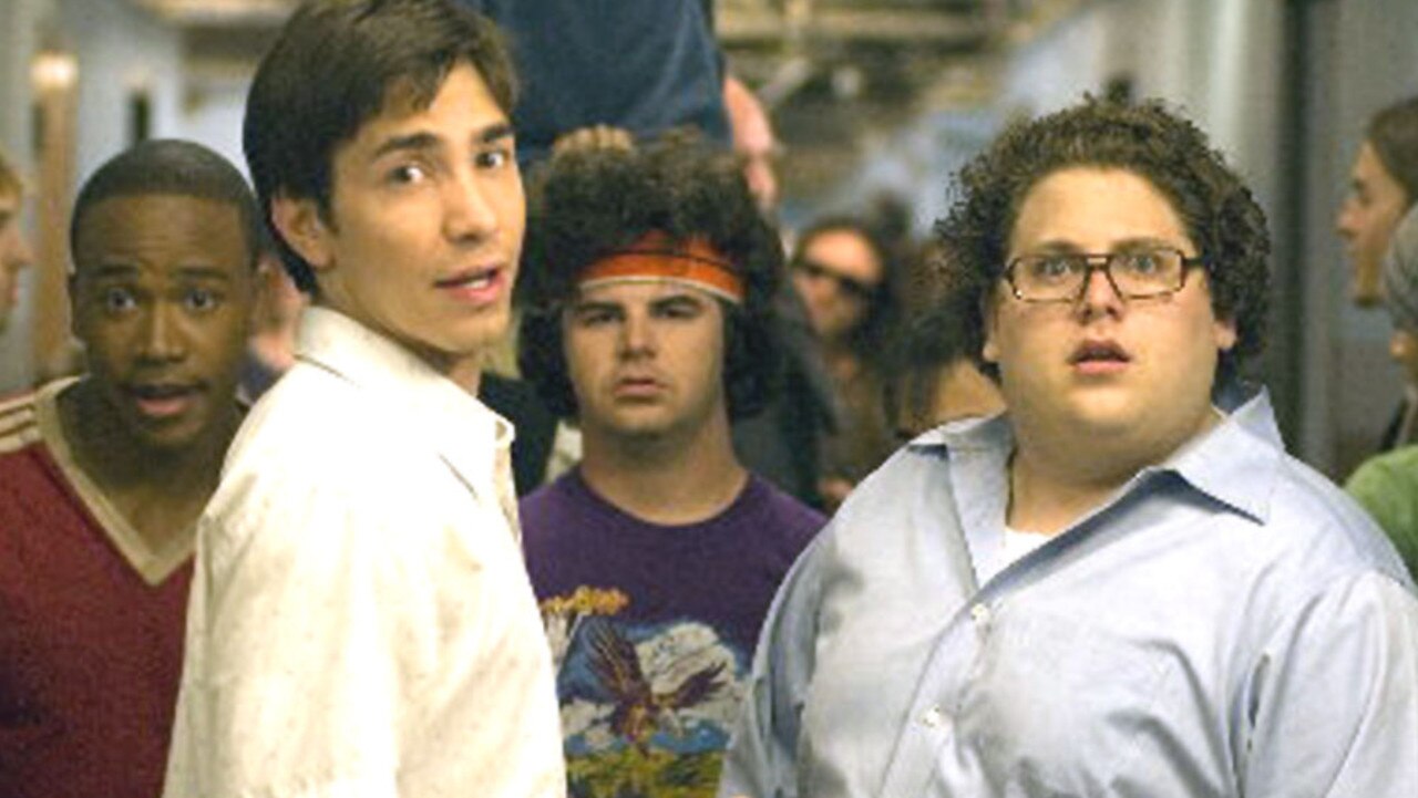 Justin Long and Jonah Hill co-starred in 2006 teen comedy Accepted.