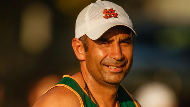 First year coach Anthony Vallejo has lifted St Mary’s back into the NTFL finals. Picture: GLENN CAMPBELL