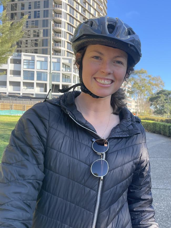 Danielle is looking forward to the opening of the Alfred Street Bridge at Parramatta.