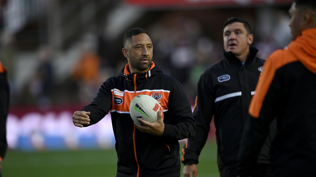 Benji Marshall has made an immediate impression at the Wests Tigers, with players impressed by his clear plan for the future. Picture: NRL Photos