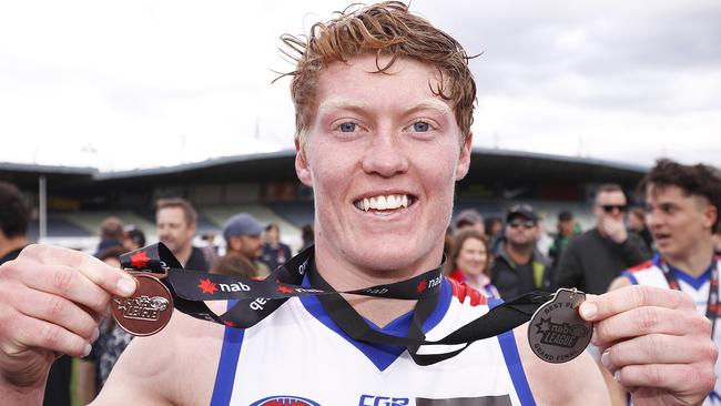 Matthew Rowell is seen as the best young player in the draft. Picture: AFLPhotos/Getty Images