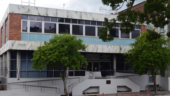 CBD DEMOLITION: Former Fraser Coast Council administration building in Maryborough when it was scheduled for demolition.