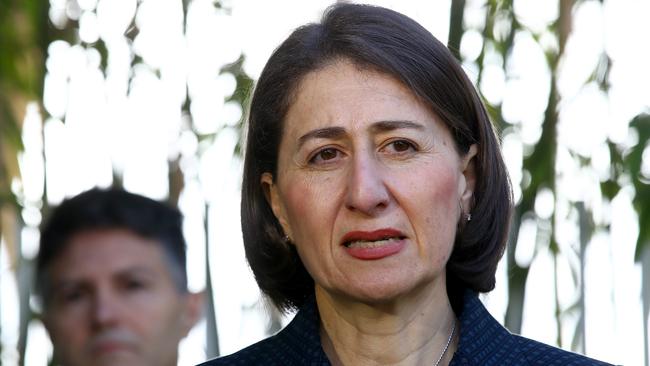 Premier Gladys Berejiklian says wedding venues will suffer the consequences if they have too many people. Picture: Toby Zerna