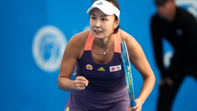 Peng Shuai was unable to be contacted for more than two weeks after sexual assault allegations against former vice-Premier Zhang Gaoli. Picture: Getty Images