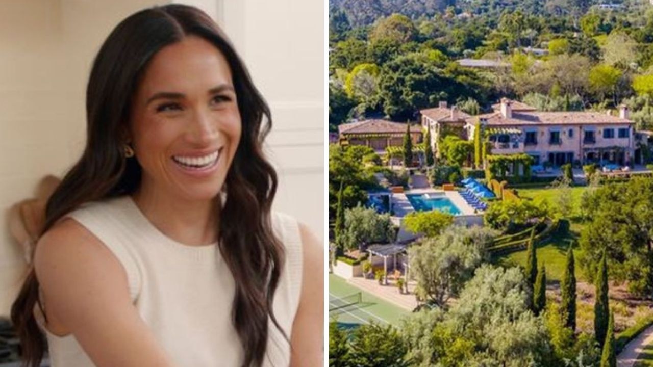 What Meghan's $20m mansion is really like. Picture: Supplied