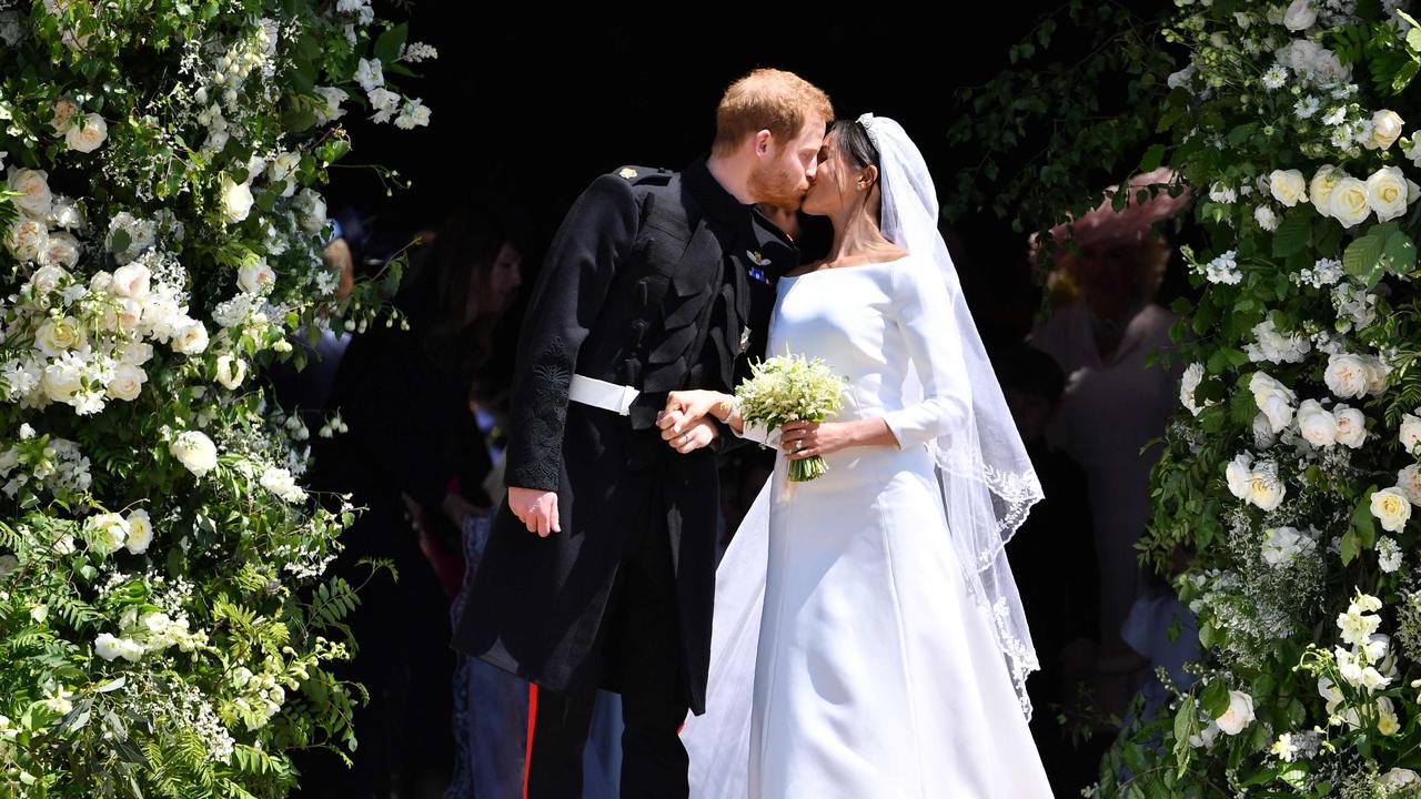 Newlyweds. Picture: AFP