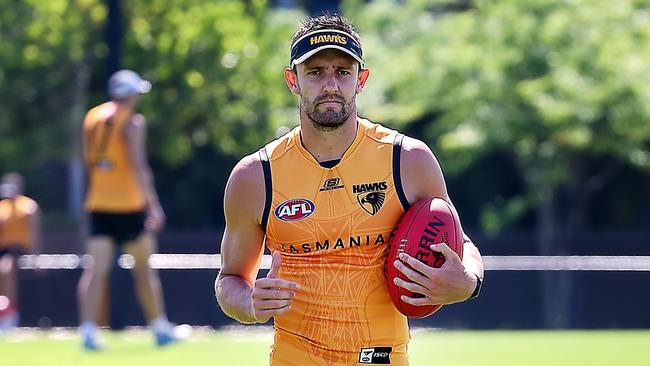 Jack Gunston is back at the Hawks. Picture: Ian Currie