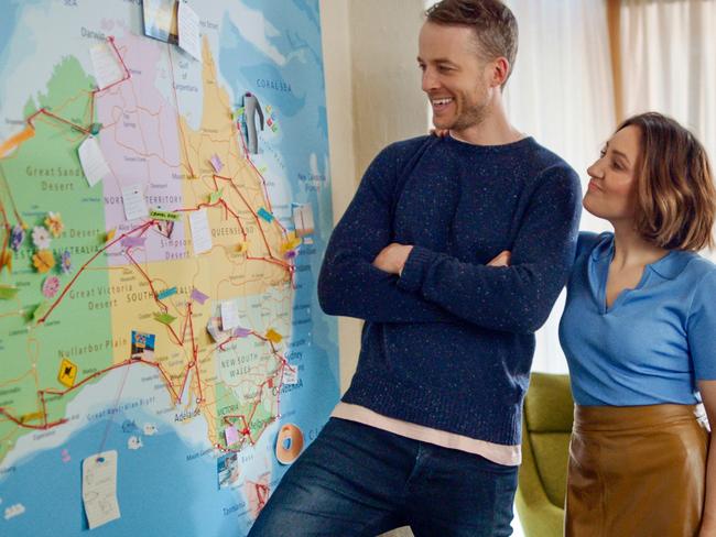 Hamish Blake and Zoë Foster-Blake front Tourism Australia’s new campaign.