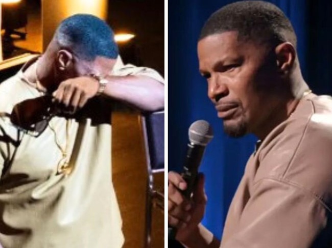 Jamie Foxx revealed the truth behind his mystery hospitalisation. Picture: Netflix