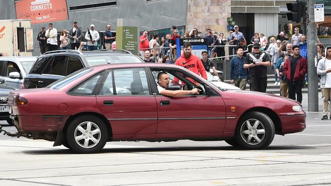 Six people were killed in Melbourne when Dimitrious ‘Jimmy’ Gargasoulas allegedly ran amok down Bourke Street hitting pedestrians in January. Picture: Tony Gough