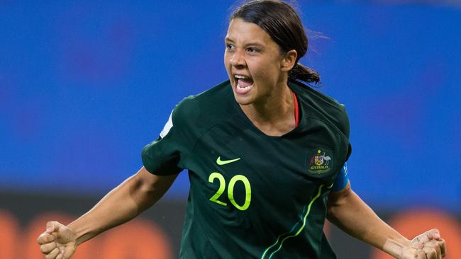 Matildas star Sam Kerr will receive the same pay and conditions as a top Socceroo