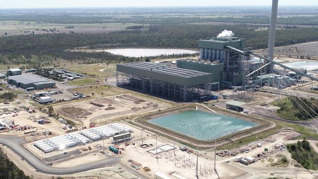 Construction of the Chinchilla Battery (foreground) is under way, which CS Energy is adding to its Kogan Creek site on the Western Downs.