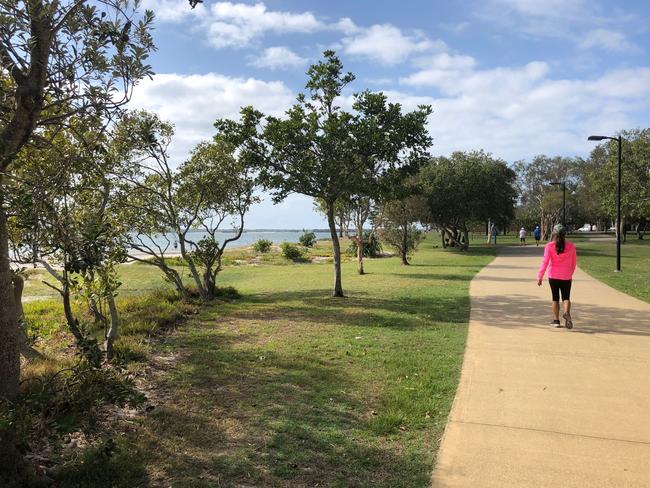 Paradise Point Esplanade South Park, Gold Coast. Picture: Amanda Robbemond