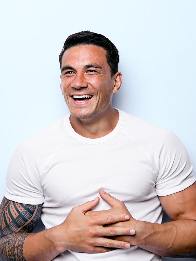 Sonny Bill Williams has told his life story in You Can’t Stop The Sun From Shining. Picture: Adam Knott