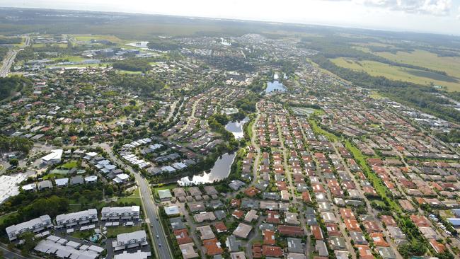 Sippy Downs was identified by PropTrack as one of the suburbs where median unit prices declined. Picture: Warren Lynam