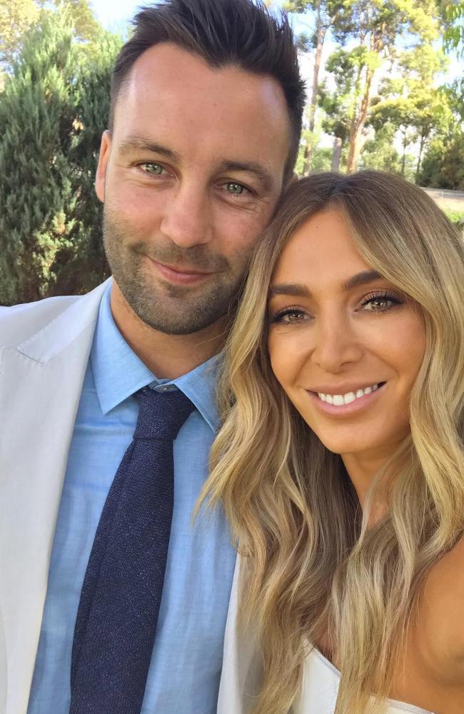 Nadia and Jimmy Bartel called it quits in 2019. Picture: Instagram/Nadia Bartel