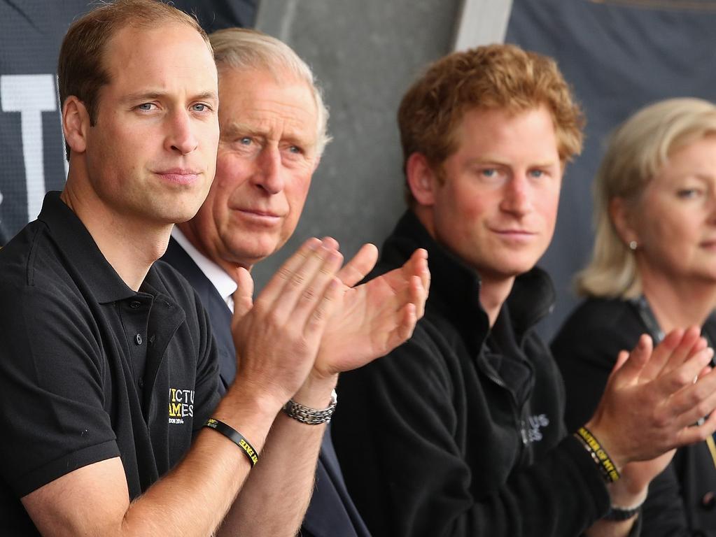 According to royal experts, Prince Harry’s relationship with his father and his brother is “in tatters”. Picture: Getty Images