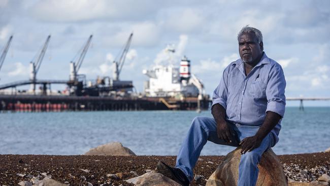 Anindilyakwa Land Council chairman Tony Wurramarrba, from Groote Eylandt, has previously spoken about the effect suicide has on his community. (Pic: Amos Aikman)