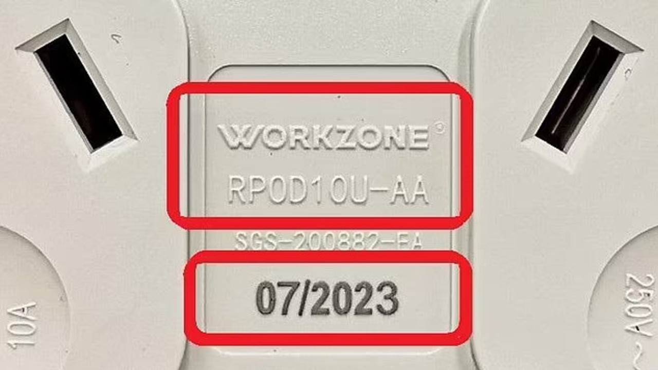 Consumers should immediately stop using the power point and check if it is affected by the recall.