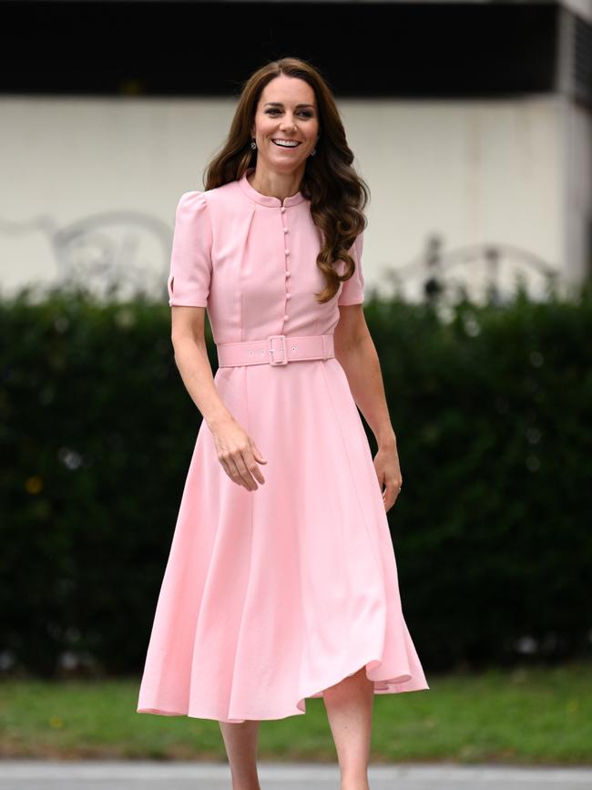 Kate Middleton wearing the same outfit. Picture: Karwai Tang/WireImage