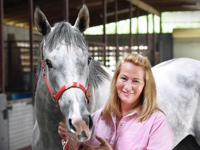 Racing trainer Belinda Mair, Sunshine Coast. Picture: Patrick Woods.