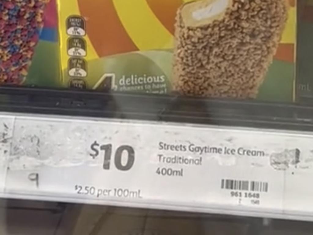 Iconic Australian product suffers price increase at Coles, Woolies. Picture: TikTok/@kaitlinknight