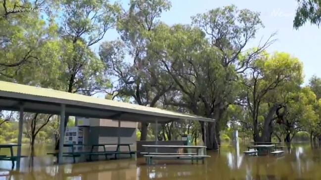 Stunning footage of Loxton flood waters