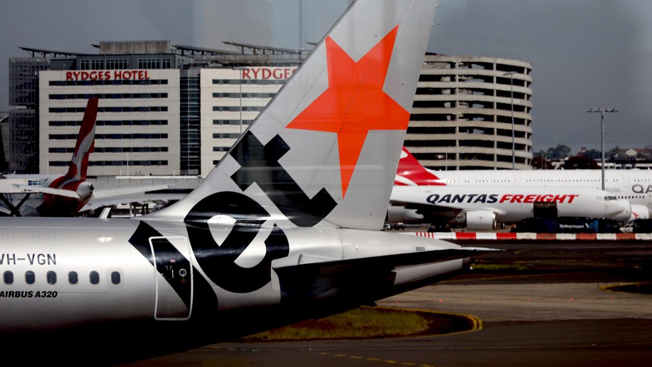 Jetstar is currently offering two-for-one flight deals on 52 holiday packages. Picture: Nicholas Eagar/NCA NewsWire