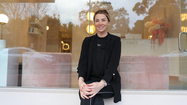 Face by SM owner Sanja Maria at her Beauty Shop in Paddington. Picture: Tim Hunter.