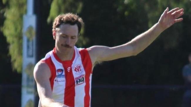 Mitch Brown playing in Southern Division 1 for Mordi