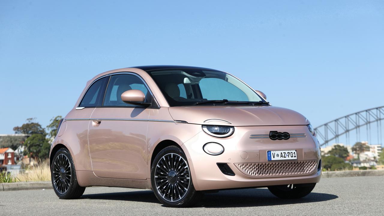 Buyers keen on the Fiat 500e must part with more than $55,000.