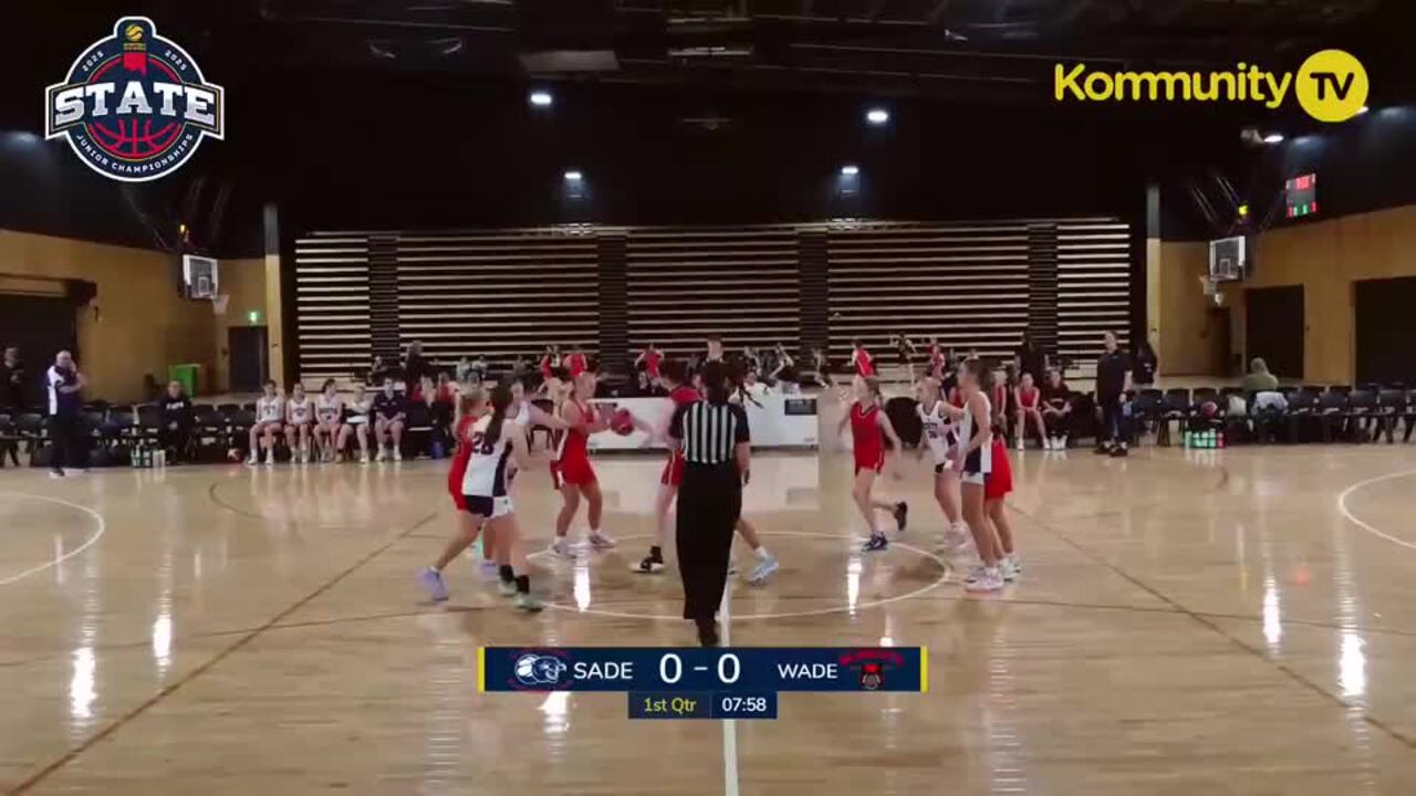 Replay: Basketball SA Junior State Championships Day 1 – South Adelaide Panthers Reserve v West Adelaide Bearcats Reserve (U14 girls)