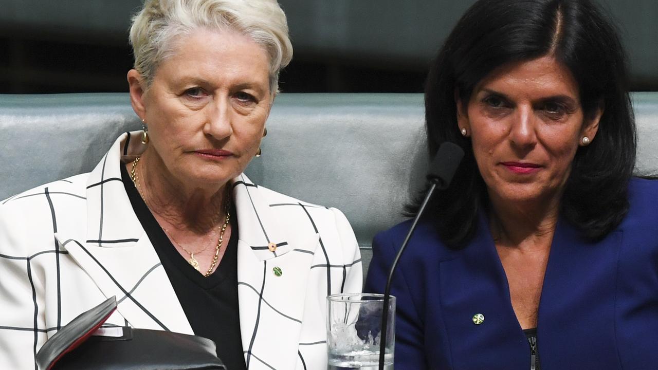 Julia Banks has joined Kerryn Phelps on the crossbench. Picture: AAP