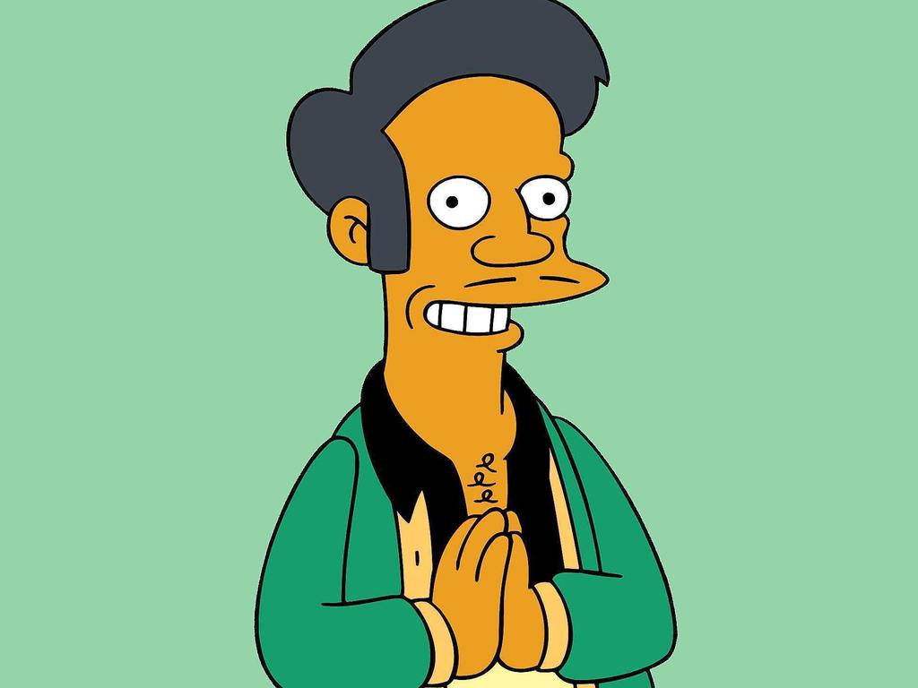 This image released by Fox shows the Apu from the animated series "The Simpsons." The character is the subject of a documentary called â€œThe Problem With Apu,â€ airing on truTV on Nov. 19. (Fox via AP) for GCB digital life