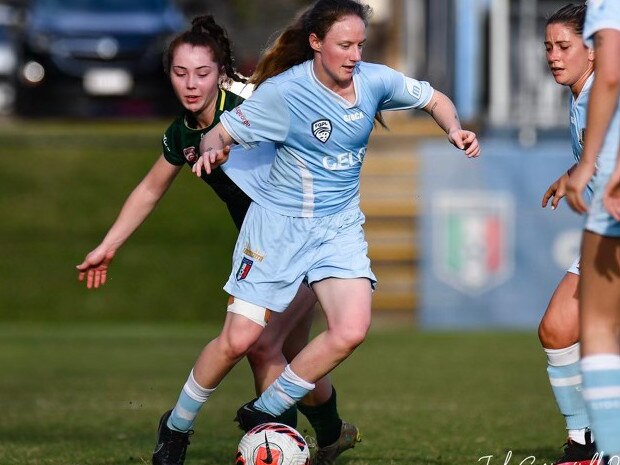 Kijah Stephenson played for the Brisbane City as part of her journey to the A-League.