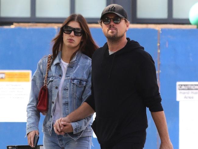 Dicaprio and model ex-girlfriend Camila Morrone in Downtown Manhattan in 2019.