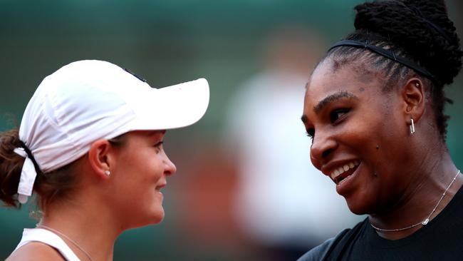 Serena Williams has paid tribute to Ash Barty. Picture: Getty Images