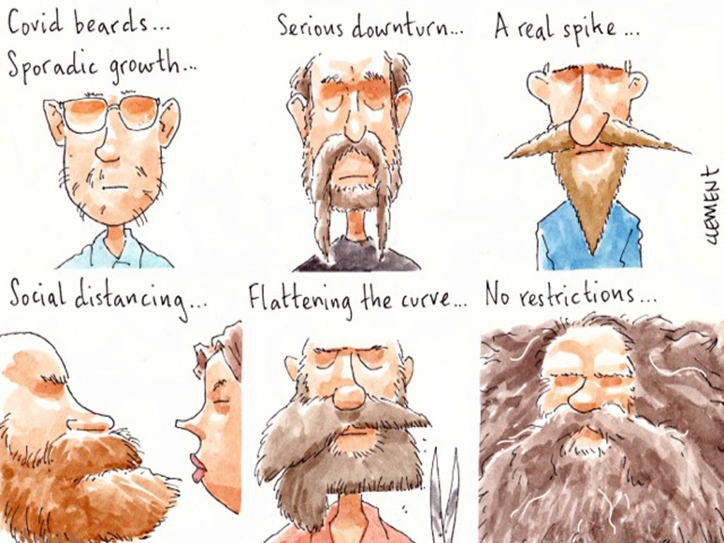 Beards rule for the hairs apparent