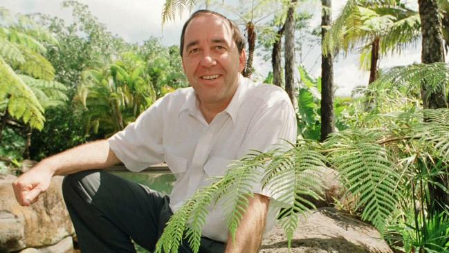 The then Qld premier Rob Borbidge in the Rainforest Resort in Kuranda in 1997.