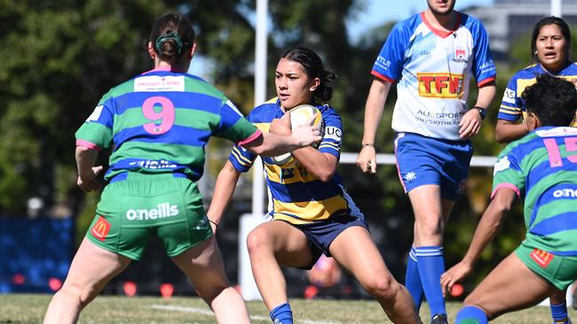 Easts player Luanna Moors Girls Easts V GPS Saturday July 8, 2023. Picture, John Gass