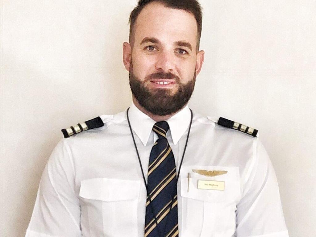 Boeing 777 First Officer Neil Maybury. Picture: Emirates