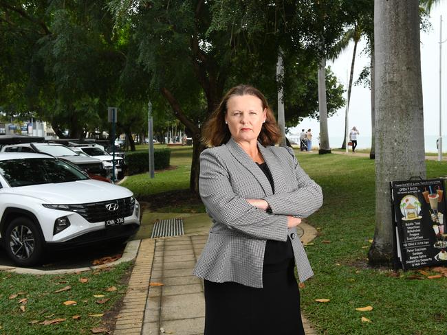 President of the Chamber of Commerce Miranda Mears has described the council's decision to implement paid parking on the Strand as a 'slap in the face'. Picture: Shae Beplate.