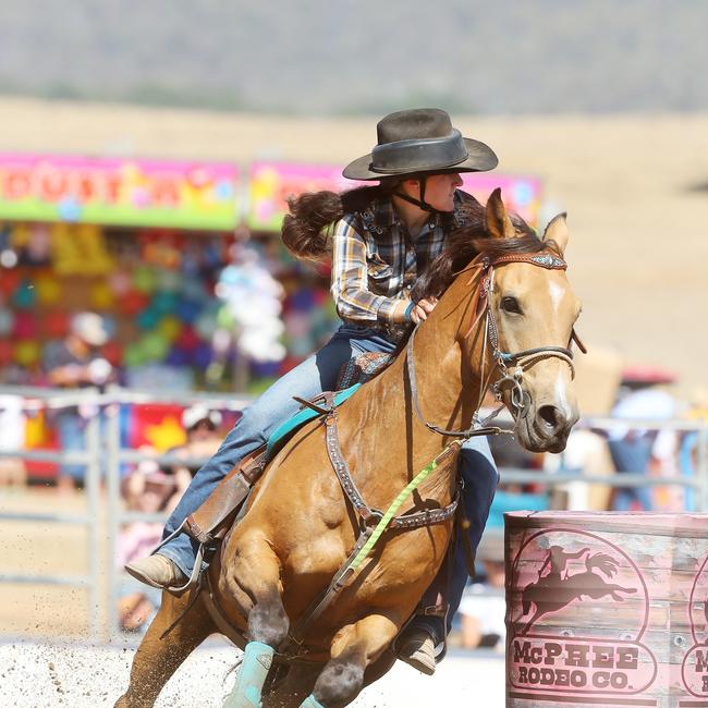 Junior Barrel Racing, Picture: Yuri Kouzmin