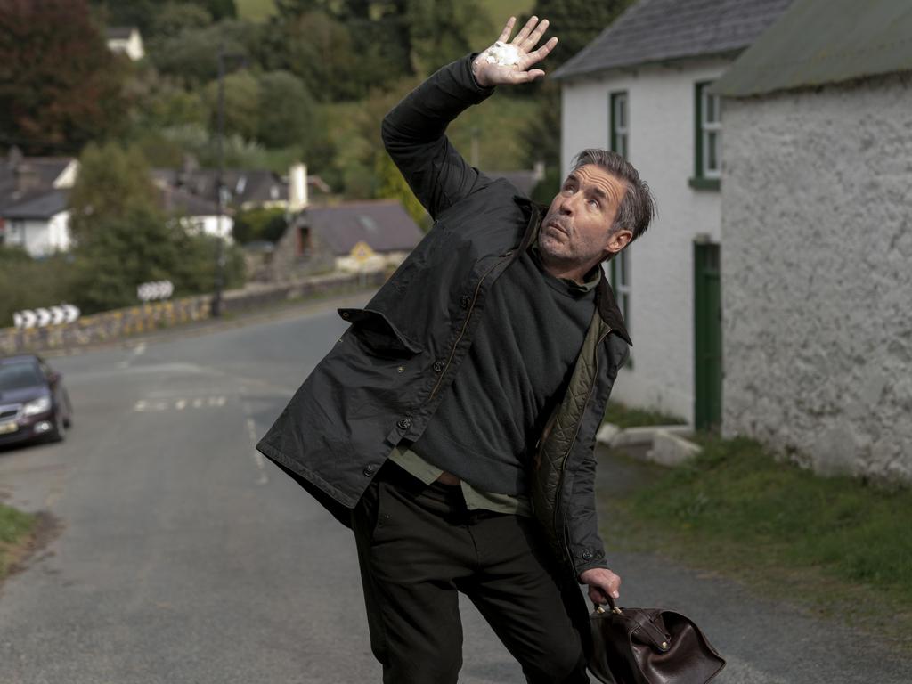 Paddy Considine in the Irish black comedy Small Town Big Story.