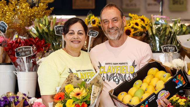 Carlo and Susan Lorenti from Harris Farm Markets at Clayfield.