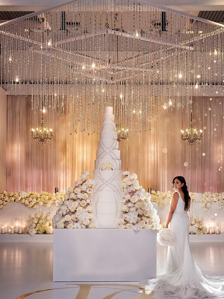 Denise Marciano and Rob Marciano celebrated in a stunning ceremony at JDF Receptions. Picture: B Captured by Ky Luu