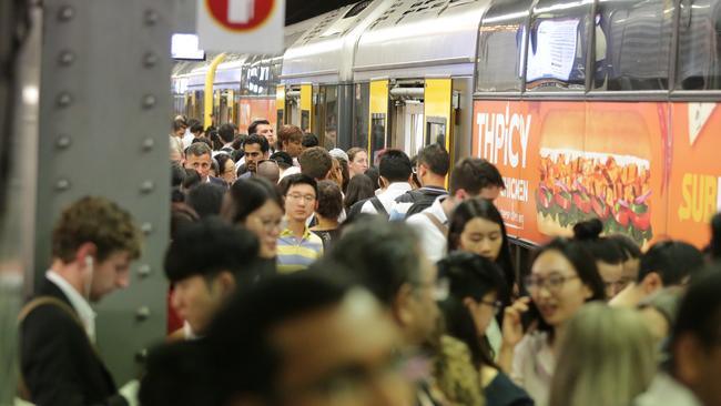 The addition of $500 million for commuter car parks will help ease congestion by taking tens of thousands of cars off the road and improve public transport. Picture: Christian Gilles