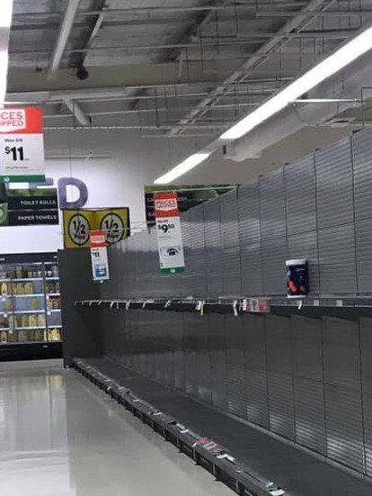 Jordan Springs Woolworths. Picture: Jody Fraser/Facebook