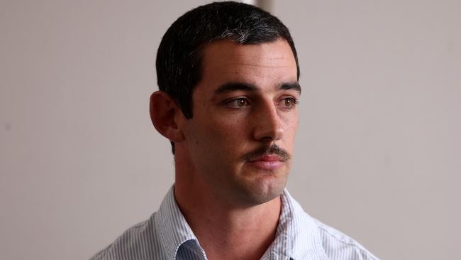 ADELAIDE, AUSTRALIA - AUGUST 26: Adelaide Crows forward Taylor Walker speaks to the media during a press conference at West Lakes on August 26, 2021 in Adelaide, Australia. (Photo by Daniel Kalisz/Getty Images)